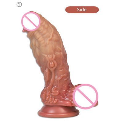 Realistic Silicone Phoenix 1.9 Inches Thick Dildos Prostate Massager With Suction Cup