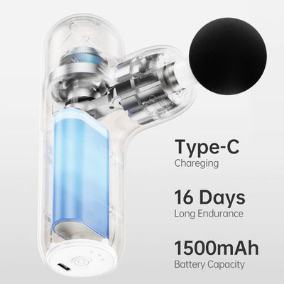 Portable Mini Deep Tissue Massager , Muscle Massage Gun For Back Neck Relieve