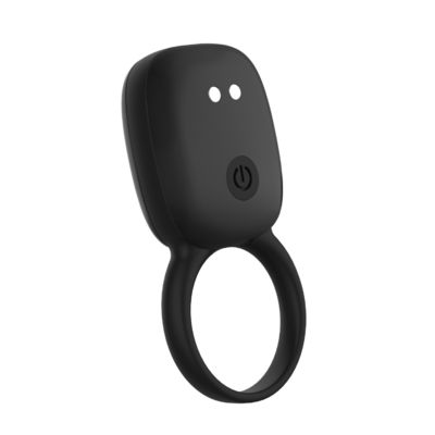 Silicone Vibrating Cock Ring , Waterproof Rechargeable Penis Ring Vibrator