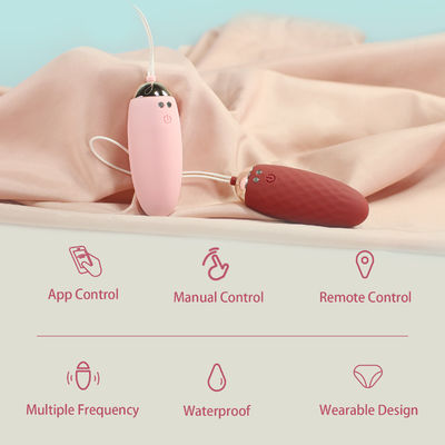 APP Remote Control Rechargeable Bullet Vibrator For Female Couples Pleasure