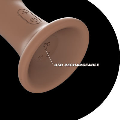 Realistic Penis G Spot Stimulation Vibrating Dildos Anal Sex Toy For Women
