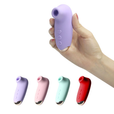 Woman Pleasure Clitoral Nipple Stimulator , G Spot Vibrator With 10 Tapping Modes
