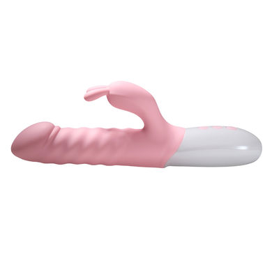 G Spot Rabbit Adult Sex Vibrator With 3 Thrust Actions 10 Vibrating Modes