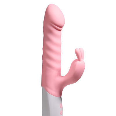 G Spot Rabbit Adult Sex Vibrator With 3 Thrust Actions 10 Vibrating Modes
