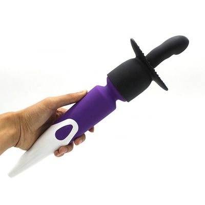 Silicone Rechargeable Magic Wand Massager Attachments For Elegance Wand