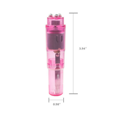 OEM Hotel Pocket Rocket Massager With 4 Attachments