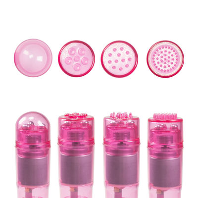 OEM Hotel Pocket Rocket Massager With 4 Attachments