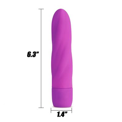 5 Inch 10 Speeds Silicone Twist Vibrator 60dB G Spot Vibrators