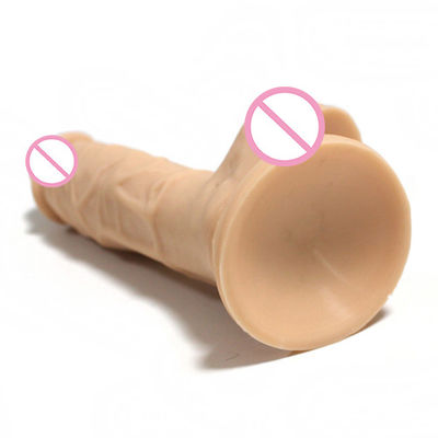 Womens 6.9in Dildo Strong Suction Cup Make Your Hands Free