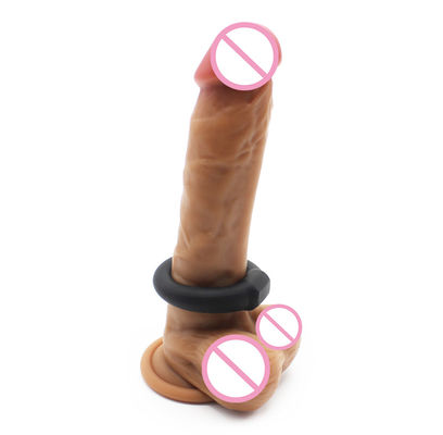 0 Degree Penis Cock Ring 2.4cm Engagement Penis Ring Odor Free