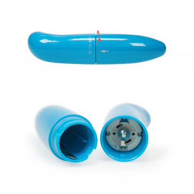 Blue Pocket Waterproof Vibrating Bullet Adult Toy Customized