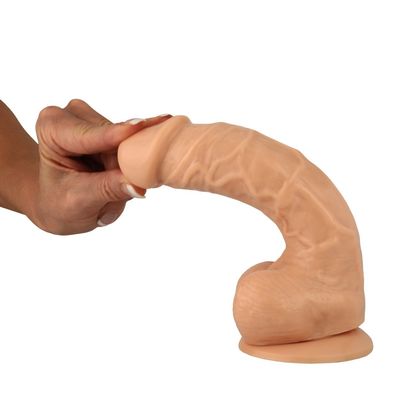Female Rubber Plastic Dildo Sexy Artificial Penis For Women