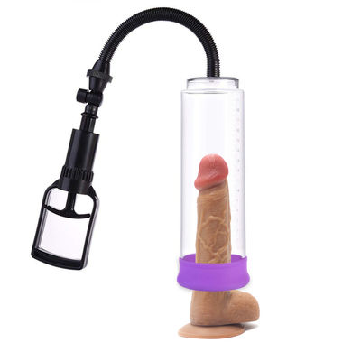 TPE ABS Enlarge Penis Vacuum Pump For Men With Silicone Sleeves