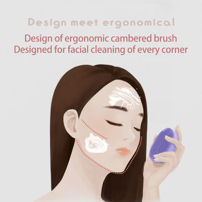 Sonic Silicone Electric Facial Cleansing Brush 10 Vibrating Modes For Face Wash