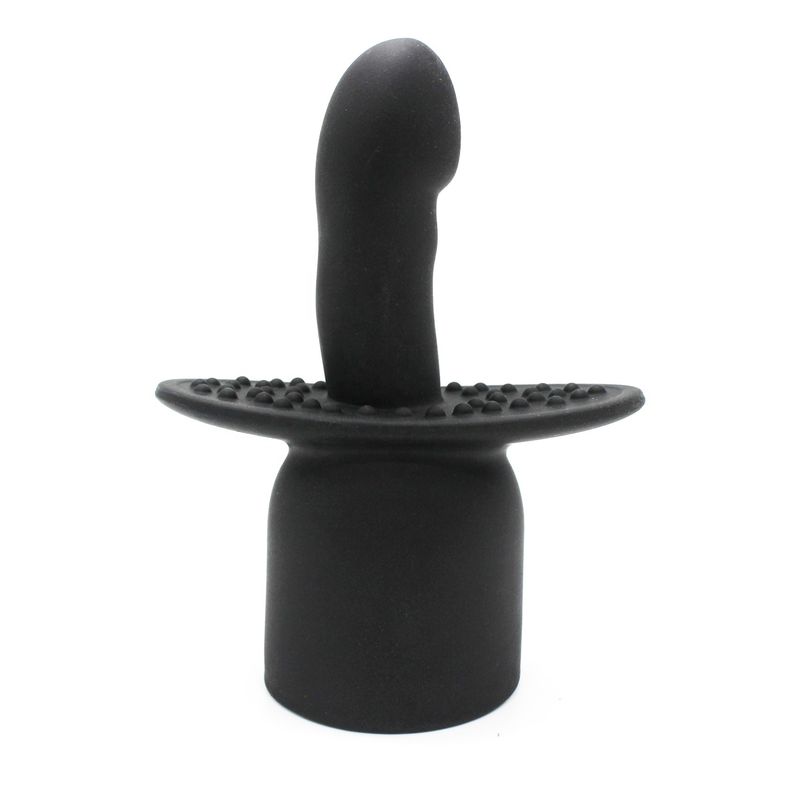 Silicone Rechargeable Magic Wand Massager Attachments For Elegance Wand