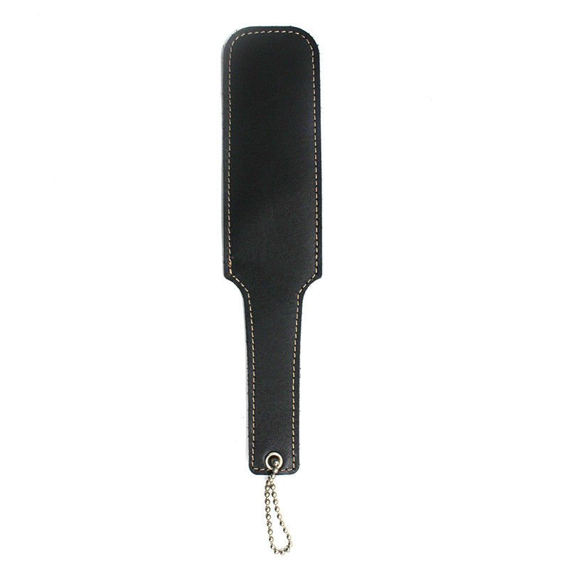 L9.4 Inch BDSM Leather Spanking Paddle Adult Bondage Toys