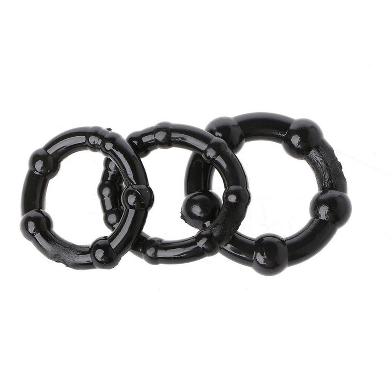 Penile Constriction Rings TPR Penis Enlargement Ring Delay Ejaculation