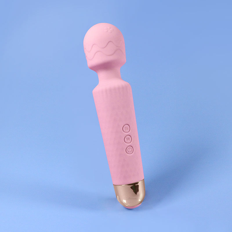 Portable Usb Mini Electric Massager Vibrator, 500mAh Battery Wand Massager